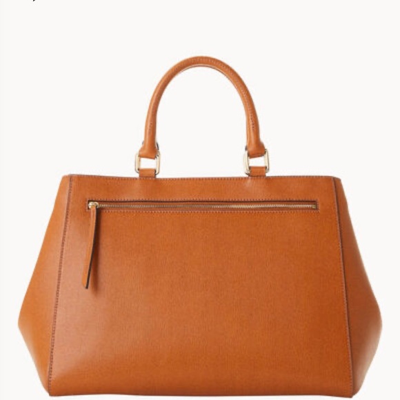 Dooney & Bourke saffiano zip satchel crossbody - Picture 14 of 15